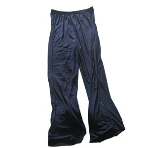 Ramy Brook Richards Straight Leg Pants Size 14 Navy Stretch Pull-On